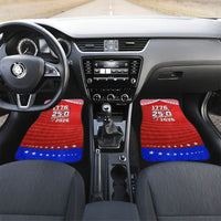 America Turns 250 I Turn 50 Car Mats Patriotic Eagle Flag Birthday Stars Stripes