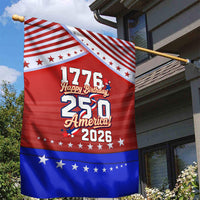 America Turns 250 I Turn 50 Garden Flag Patriotic Eagle Flag Birthday Stars Stripes