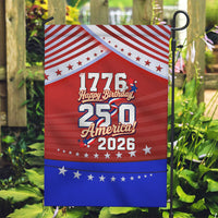America Turns 250 I Turn 50 Garden Flag Patriotic Eagle Flag Birthday Stars Stripes