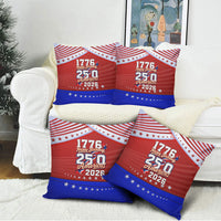 America Turns 250 I Turn 50 Pillow Cover Patriotic Eagle Flag Birthday Stars Stripes