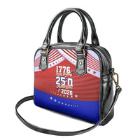 America Turns 250 I Turn 50 Shoulder Handbag Patriotic Eagle Flag Birthday Stars Stripes