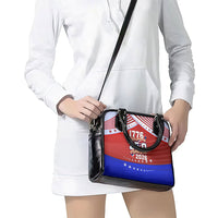 America Turns 250 I Turn 50 Shoulder Handbag Patriotic Eagle Flag Birthday Stars Stripes