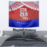 America Turns 250 I Turn 50 Tapestry Patriotic Eagle Flag Birthday Stars Stripes