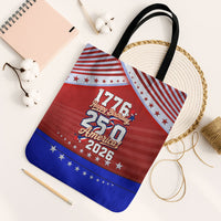 America Turns 250 I Turn 50 Tote Bag Patriotic Eagle Flag Birthday Stars Stripes