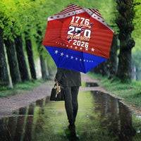 America Turns 250 I Turn 50 Umbrella Patriotic Eagle Flag Birthday Stars Stripes