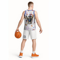 USA America Raccoon Hot Dog 250 Years Basketball Jersey 4th of July 1776-2026 Patriotic Fireworks