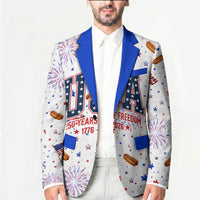 USA America Raccoon Hot Dog 250 Years Blazer 4th of July 1776-2026 Patriotic Fireworks