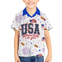USA America Raccoon Hot Dog 250 Years Hawaiian Shirt 4th of July 1776-2026 Patriotic Fireworks