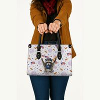 USA America Raccoon Hot Dog 250 Years Leather Bag 4th of July 1776-2026 Patriotic Fireworks