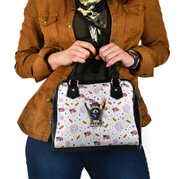USA America Raccoon Hot Dog 250 Years Shoulder Handbag 4th of July 1776-2026 Patriotic Fireworks