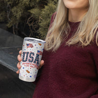 USA America Raccoon Hot Dog 250 Years Tumbler Cup 4th of July 1776-2026 Patriotic Fireworks