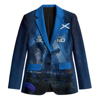 Scotland Kelpies And Unicorn UFO Blazer Sci-Fi Alien Abduction And Magic Legends