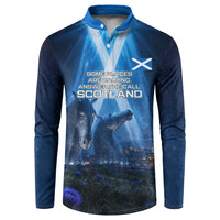 Scotland Kelpies And Unicorn UFO Button Sweatshirt Sci-Fi Alien Abduction And Magic Legends