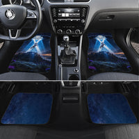 Scotland Kelpies And Unicorn UFO Car Mats Sci-Fi Alien Abduction And Magic Legends