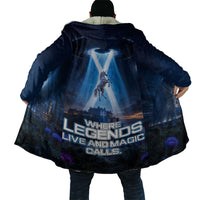 Scotland Kelpies And Unicorn UFO Cloak Sci-Fi Alien Abduction And Magic Legends