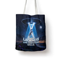 Scotland Kelpies And Unicorn UFO Tote Bag Sci-Fi Alien Abduction And Magic Legends