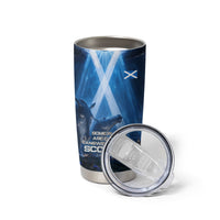 Scotland Kelpies And Unicorn UFO Tumbler Cup Sci-Fi Alien Abduction And Magic Legends