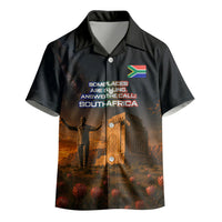 South Africa Safari UFO Kid Hawaiian Shirt African Wildlife Sci-Fi Galaxy Space And Mandela
