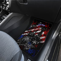 Personalized America New York Statue Of Liberty Car Mats Dark Grunge American Flag Graffiti Street Art