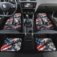 Personalized New York Statue Of Liberty Car Mats Grunge Street Art NYC Skyline American Pride
