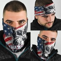 Personalized New York Statue Of Liberty Neck Gaiter Grunge Street Art NYC Skyline American Pride