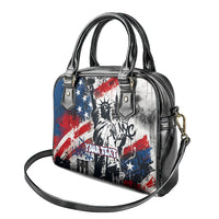 Personalized New York Statue Of Liberty Shoulder Handbag Grunge Street Art NYC Skyline American Pride