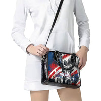Personalized New York Statue Of Liberty Shoulder Handbag Grunge Street Art NYC Skyline American Pride