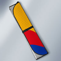 Personalized Armenia Coat Of Arms Auto Sun Shade Armenian Flag Map And Patriotic Eagle Lion