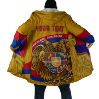 Personalized Armenia Coat Of Arms Cloak Armenian Flag Map And Patriotic Eagle Lion