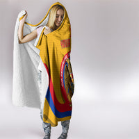 Personalized Armenia Coat Of Arms Hooded Blanket Armenian Flag Map And Patriotic Eagle Lion