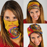 Personalized Armenia Coat Of Arms Neck Gaiter Armenian Flag Map And Patriotic Eagle Lion