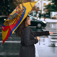 Personalized Armenia Coat Of Arms Umbrella Armenian Flag Map And Patriotic Eagle Lion
