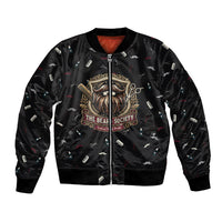 The Beard Society Bomber Jacket Vintage Barber Great Beards Grown With Pride