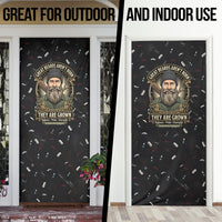 The Beard Society Door Cover Vintage Barber Great Beards Grown With Pride