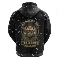 The Beard Society Hoodie Vintage Barber Great Beards Grown With Pride