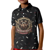 The Beard Society Kid Polo Shirt Vintage Barber Great Beards Grown With Pride