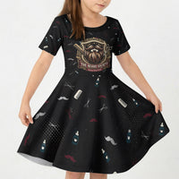 The Beard Society Kid Short Sleeve Dress Vintage Barber Great Beards Grown With Pride