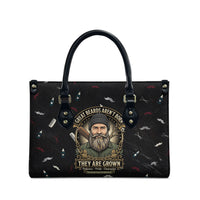 The Beard Society Leather Bag Vintage Barber Great Beards Grown With Pride