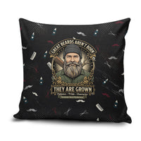 The Beard Society Pillow Cover Vintage Barber Great Beards Grown With Pride