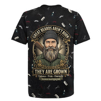 The Beard Society Rugby Jersey Vintage Barber Great Beards Grown With Pride
