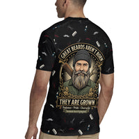 The Beard Society Rugby Jersey Vintage Barber Great Beards Grown With Pride