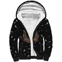 The Beard Society Sherpa Hoodie Vintage Barber Great Beards Grown With Pride
