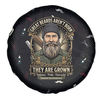 The Beard Society Spare Tire Cover Vintage Barber Great Beards Grown With Pride