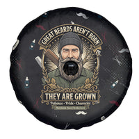 The Beard Society Spare Tire Cover Vintage Barber Great Beards Grown With Pride