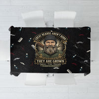 The Beard Society Tablecloth Vintage Barber Great Beards Grown With Pride