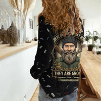The Beard Society Women Casual Shirt Vintage Barber Great Beards Grown With Pride