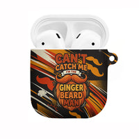 World Beard Day AirPods Case Ginger Beard Man Pride - Retro Comic