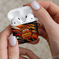 World Beard Day AirPods Case Ginger Beard Man Pride - Retro Comic