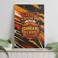 World Beard Day Canvas Wall Art Ginger Beard Man Pride - Retro Comic