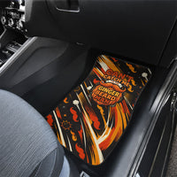 World Beard Day Car Mats Ginger Beard Man Pride - Retro Comic